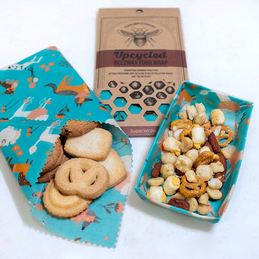 Azure Pups | SuperWrap Upcycled Beeswax Food Wrap